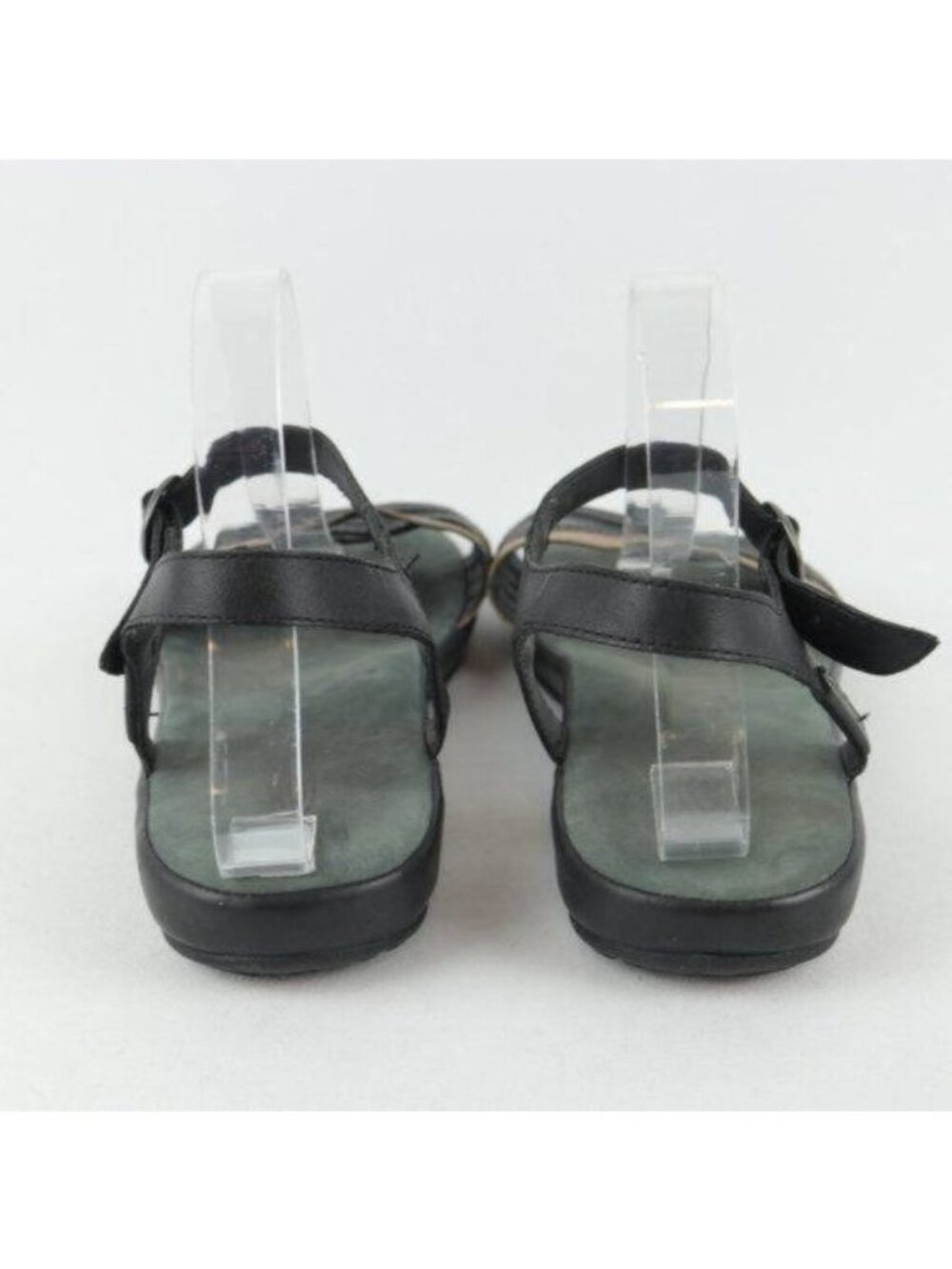 Keen Emerald City Women' Size 11 Black Leather Quarter Strap Flat Sandals - Picture 4 of 10